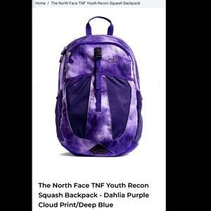 The North Face Recon kid/ youth backpack
